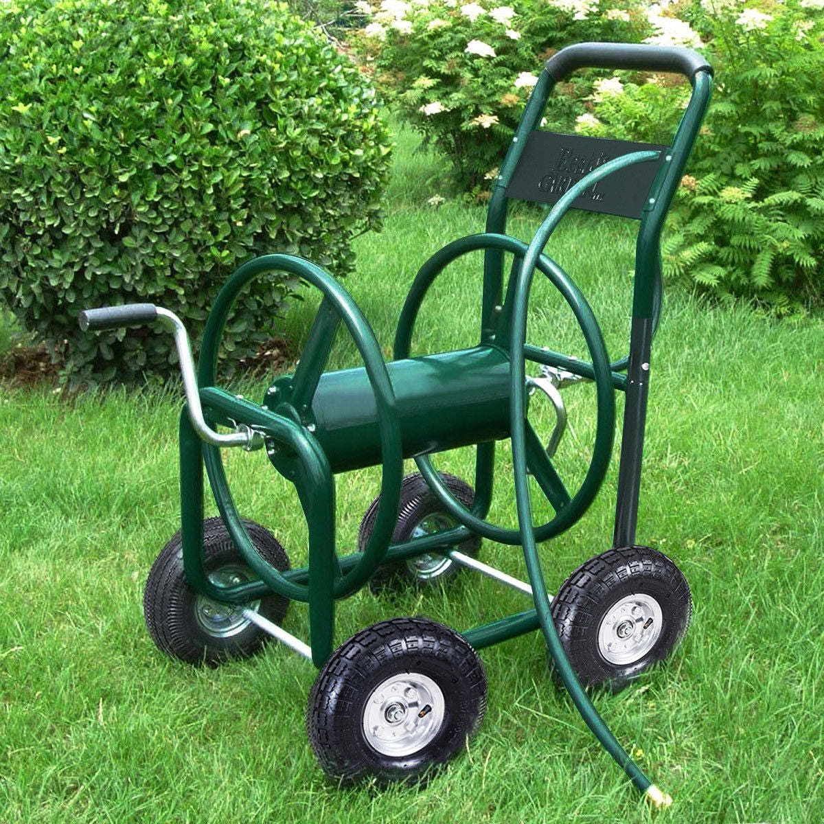 300 Feet Garden Yard Water Planting Hose Reel CartÂ 