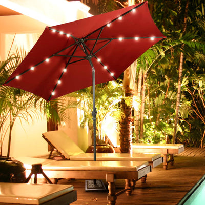 17.5 Inch Heavy Duty Square Umbrella Base Stand of 30 lbs for OutdoorÂ 