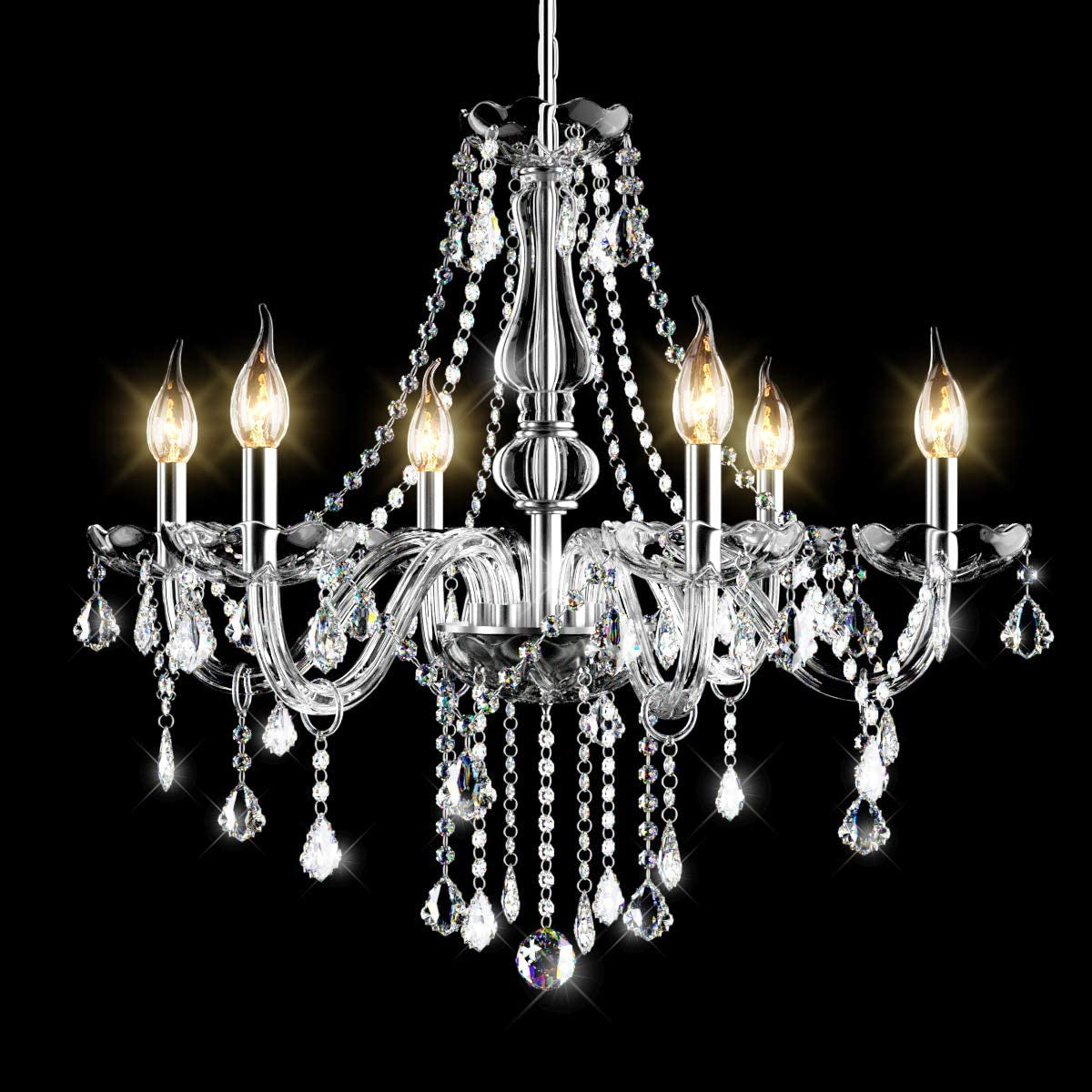 Elegant Crystal Chandelier Ceiling LightÂ 