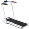 2.25HP 3-in-1 Folding Treadmill with Table Speaker Remote Control-White