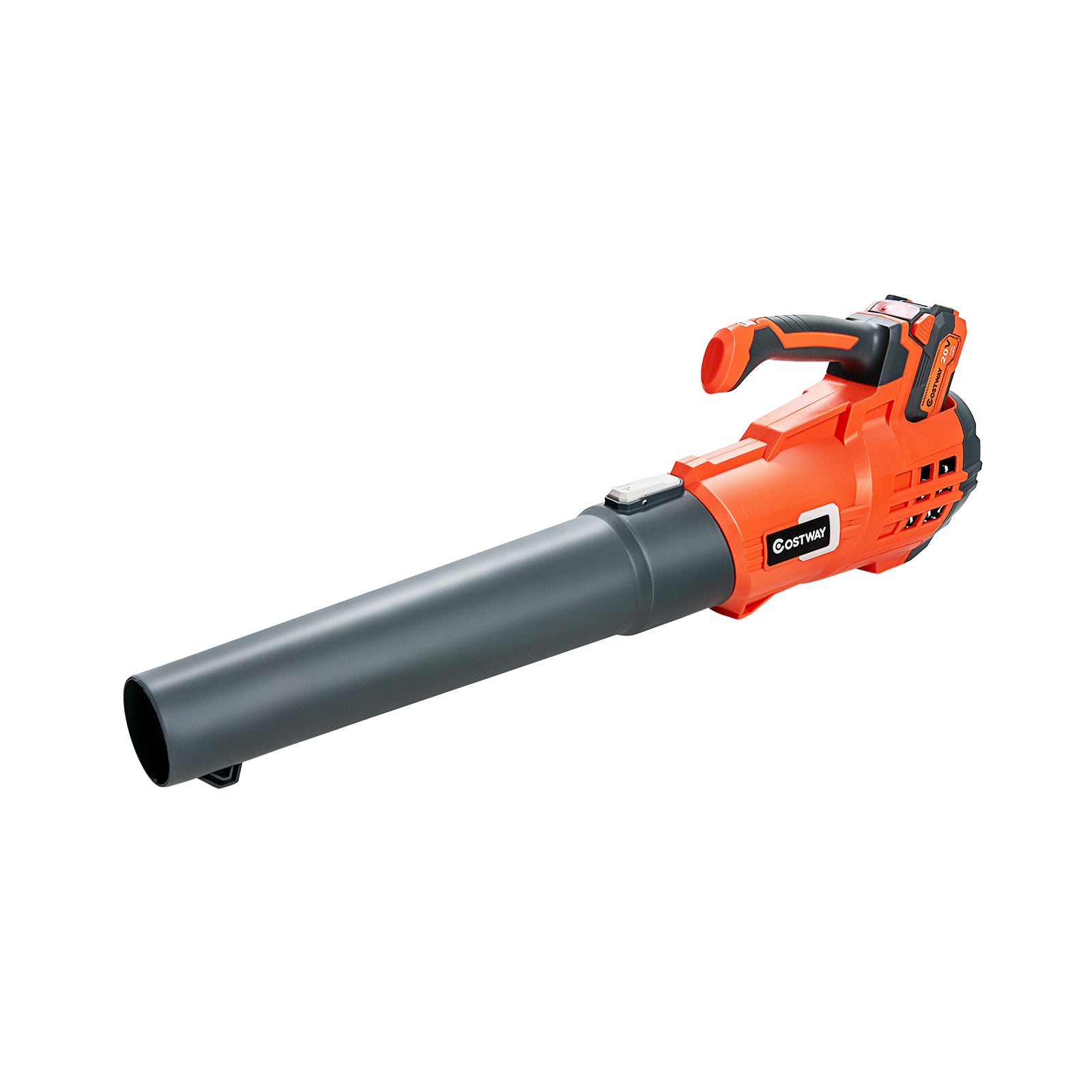 Electrical Cordless Leaf Blower with Battery and Charger-Orange