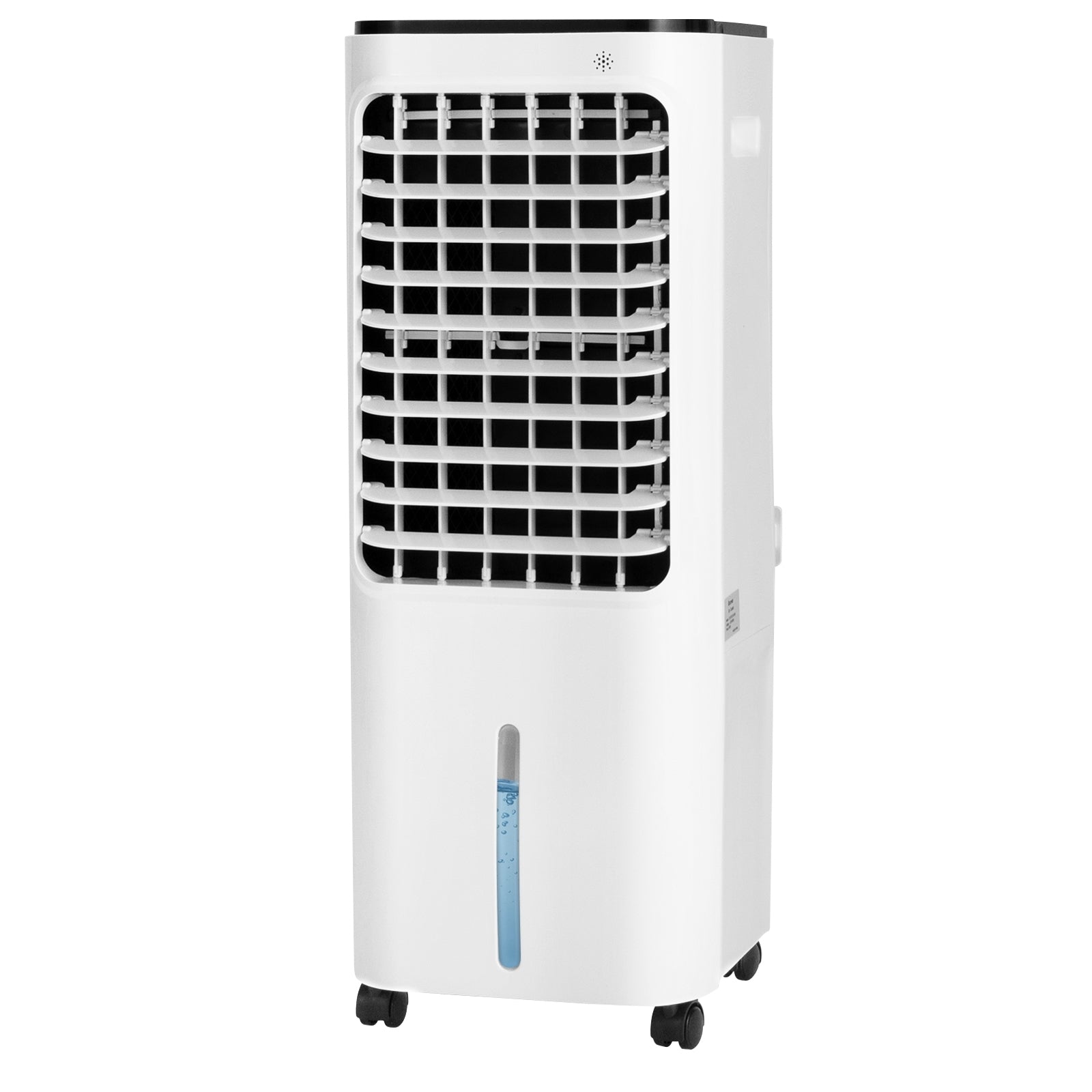 4-in-1 Evaporative Air Cooler with 12L Water Tank and 4 Ice Boxes-WhiteÂ 