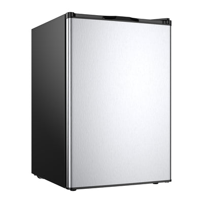 3 Cubic Feet Compact Upright Freezer with Stainless Steel DoorÂ 