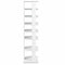 Wooden Shoes Storage Stand 7 Tiers Shoe Rack Organizer Multi-shoe Rack Shoebox-White