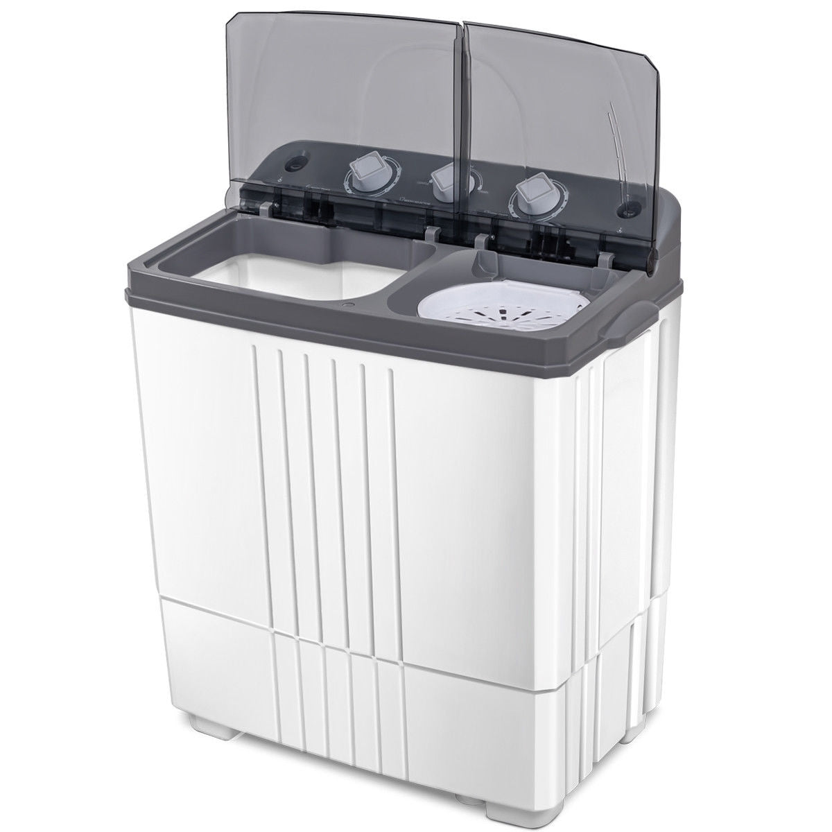 20 lbs Portable Semi-Automatic Twin-tub Washing Machine 