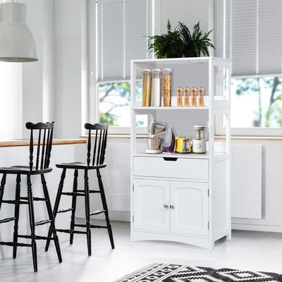 Bathroom Storage Cabinet with Drawer and Shelf Floor CabinetÂ 