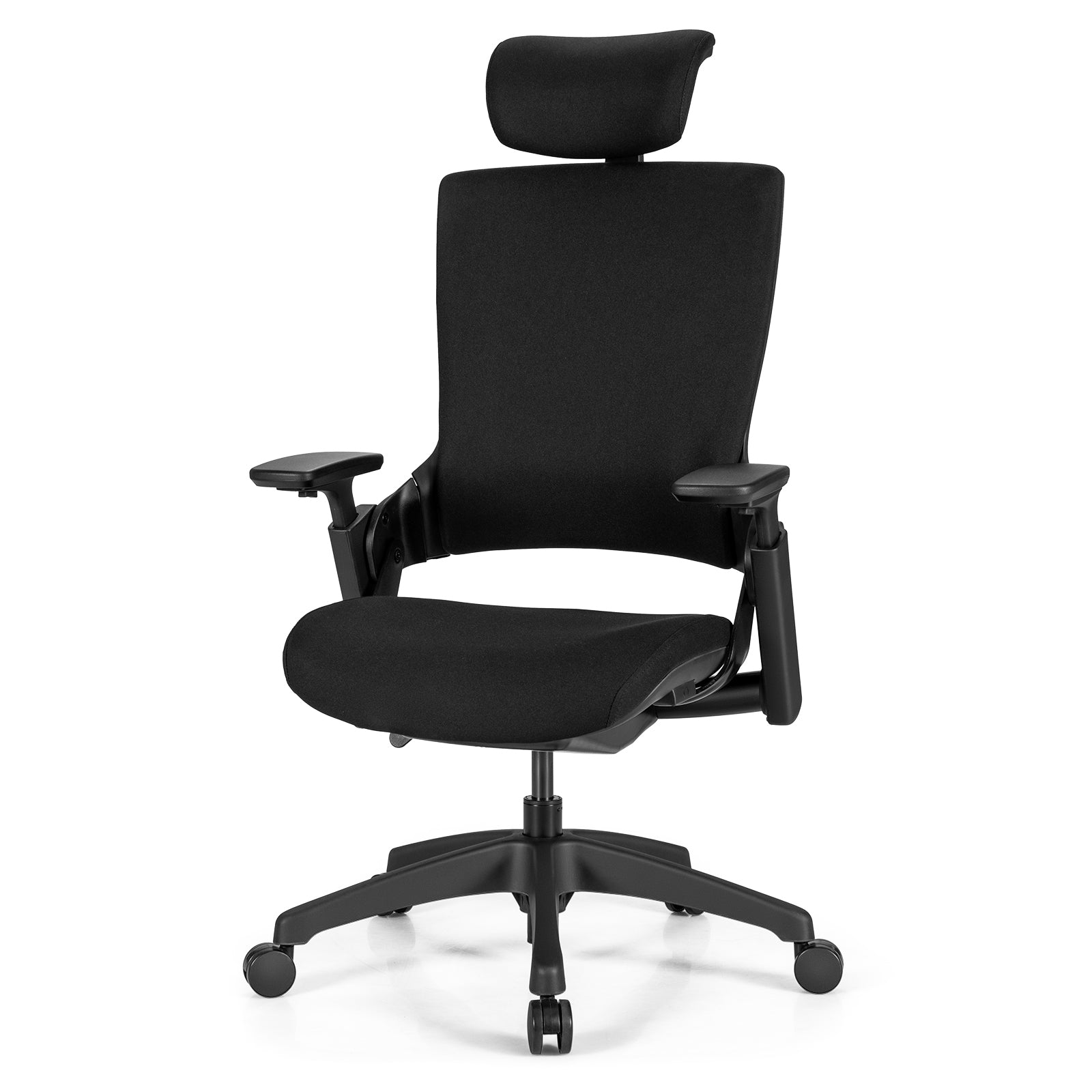 Reclining Computer Desk Chair with 3D Armrests and Headrest