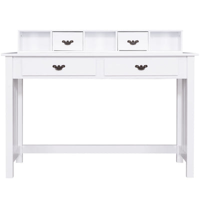 Home Office Writing Mission Computer Desk with 4-DrawerÂ 