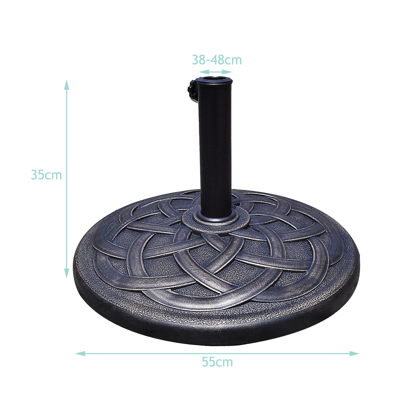 22 Inch Heavy Duty Round Umbrella Base StandÂ 