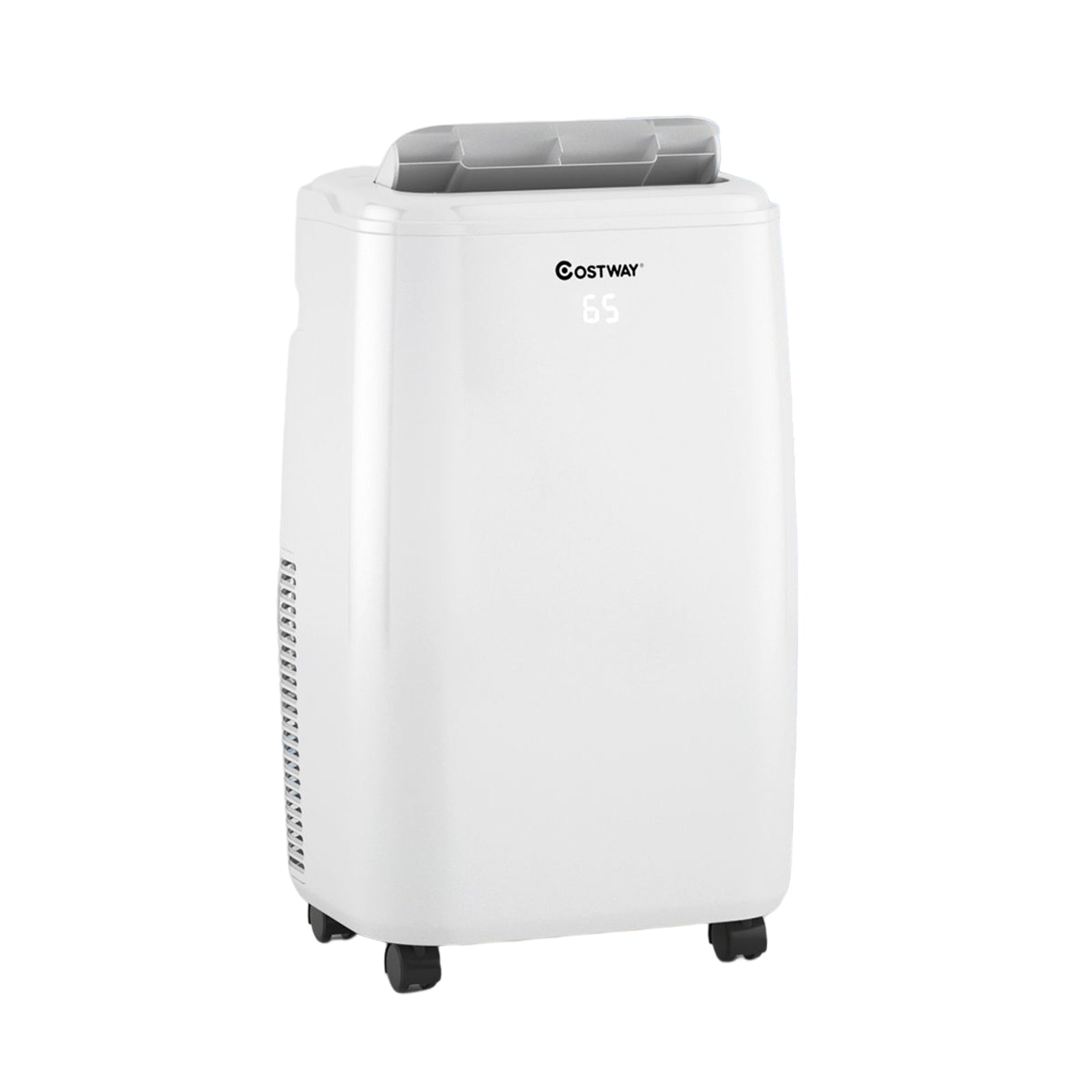 1 2000 BTU Portable Air Conditioner Multifunctional Air Cooler with Remote-White