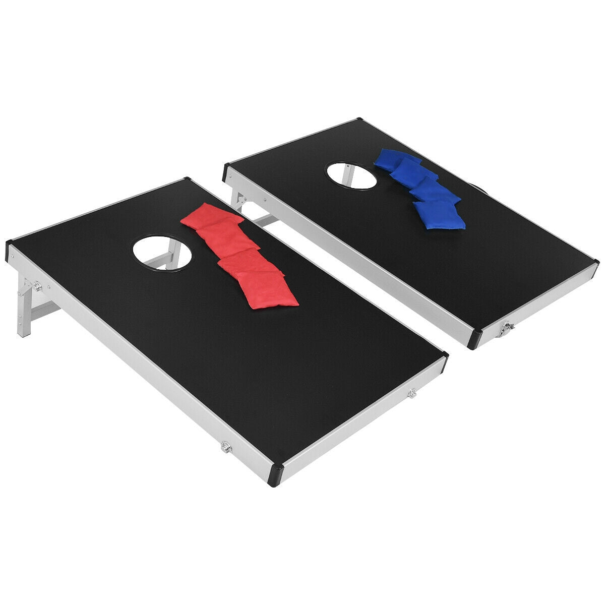 Cornhole Set with Foldable Design and Side HandleÂ 