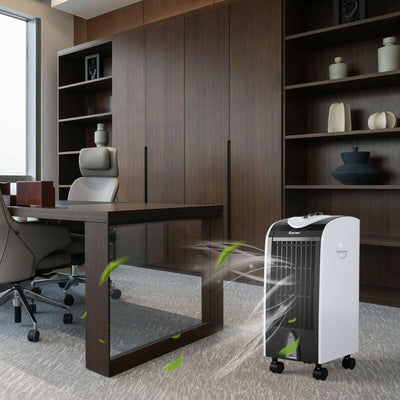 3-in-1 Portable Evaporative Air Cooler with Filter Knob for IndoorÂ 