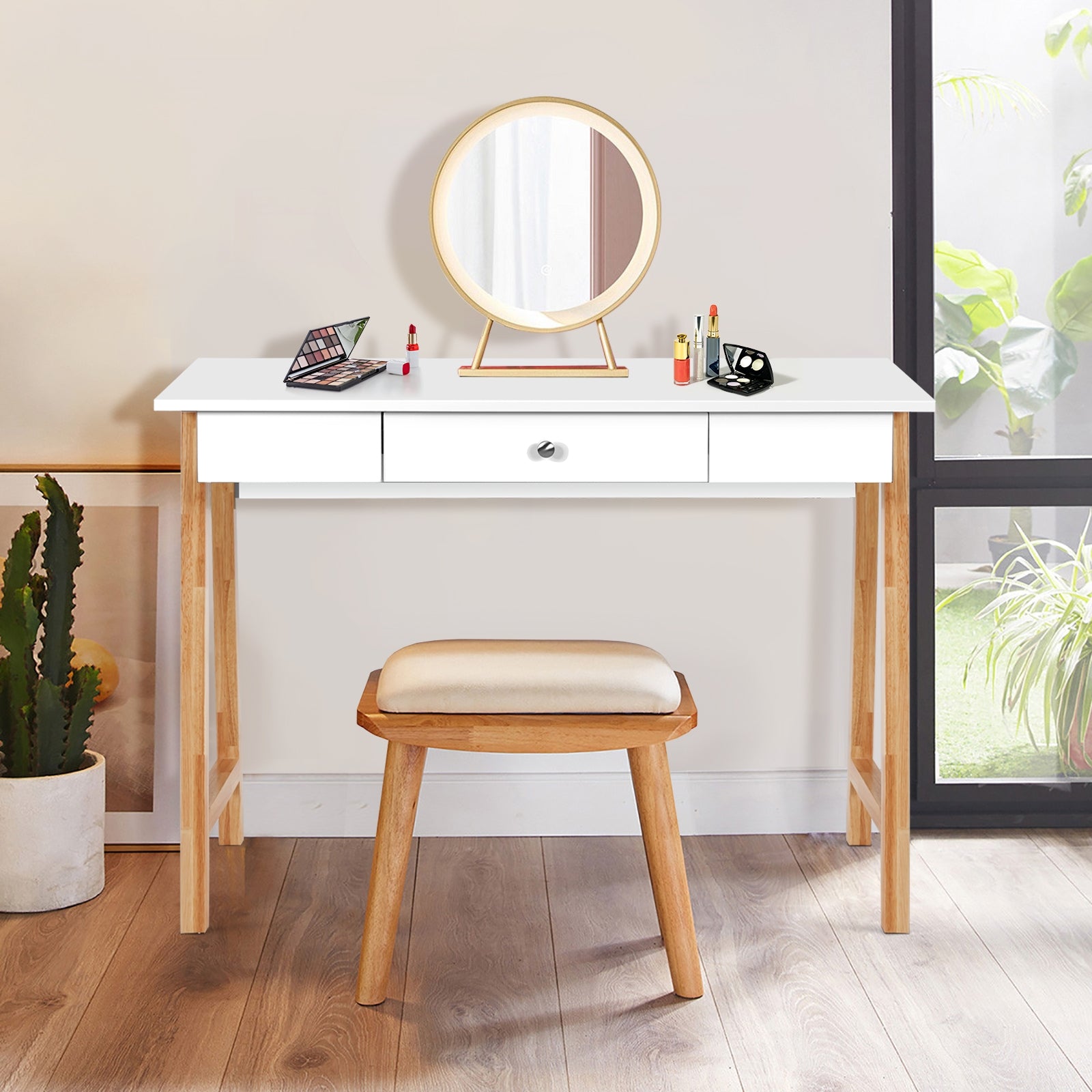 Computer Desk Laptop PC Writing Table Makeup Vanity Table