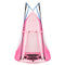 2-in-1 40 Inch Kids Hanging Chair Detachable Swing Tent Set-Pink