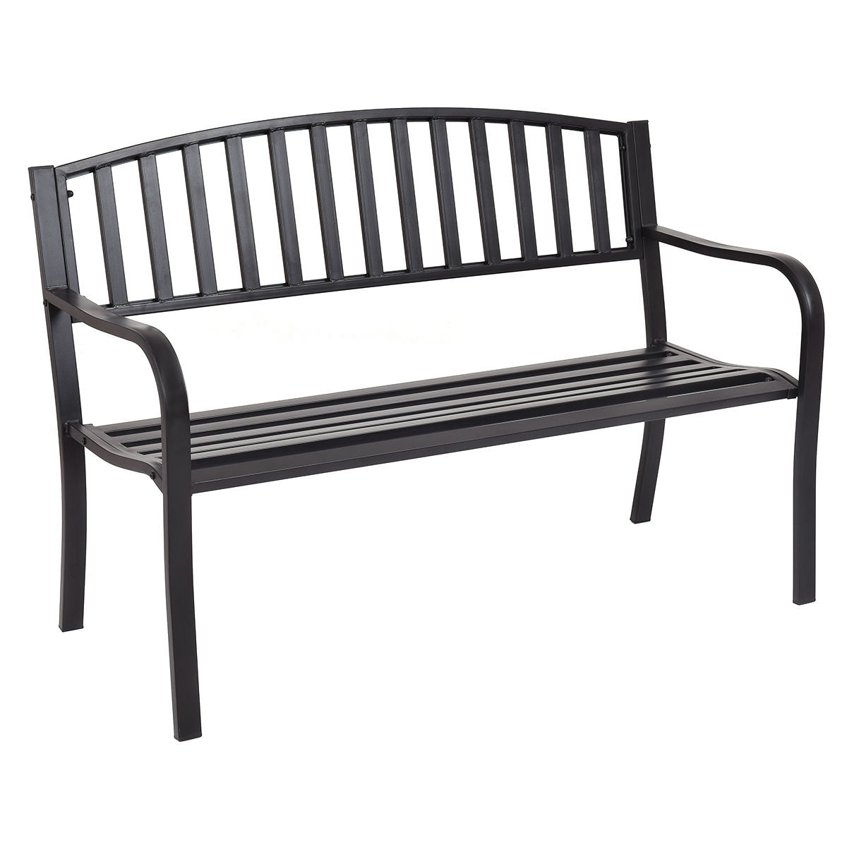 50 Inch Patio Garden Bench Loveseats for Outdoor