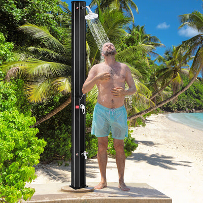 Outdoor Solar Heating 7.2 Ft Adjustable Shower HeadÂ 
