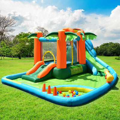 Kids Inflatable Water Slide Bounce House with BlowerÂ 