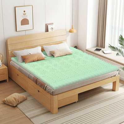 3 Inch Comfortable Mattress Topper Cooling Air Foam-King SizeÂ 