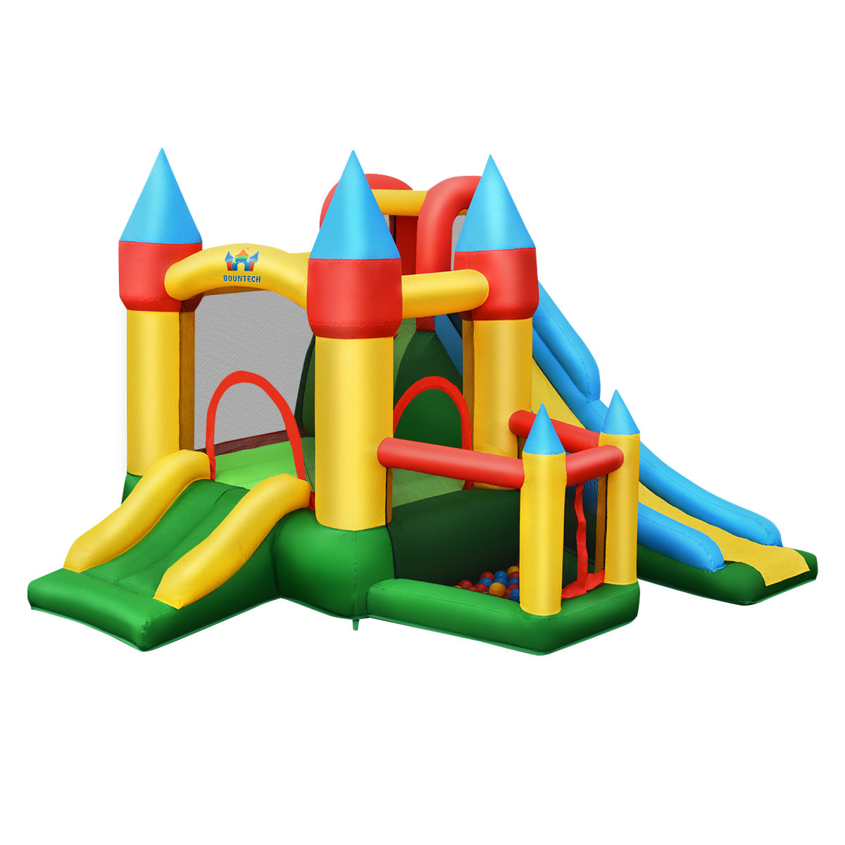 Kids Inflatable Dual Slide Jumping Castle with 780W Blower