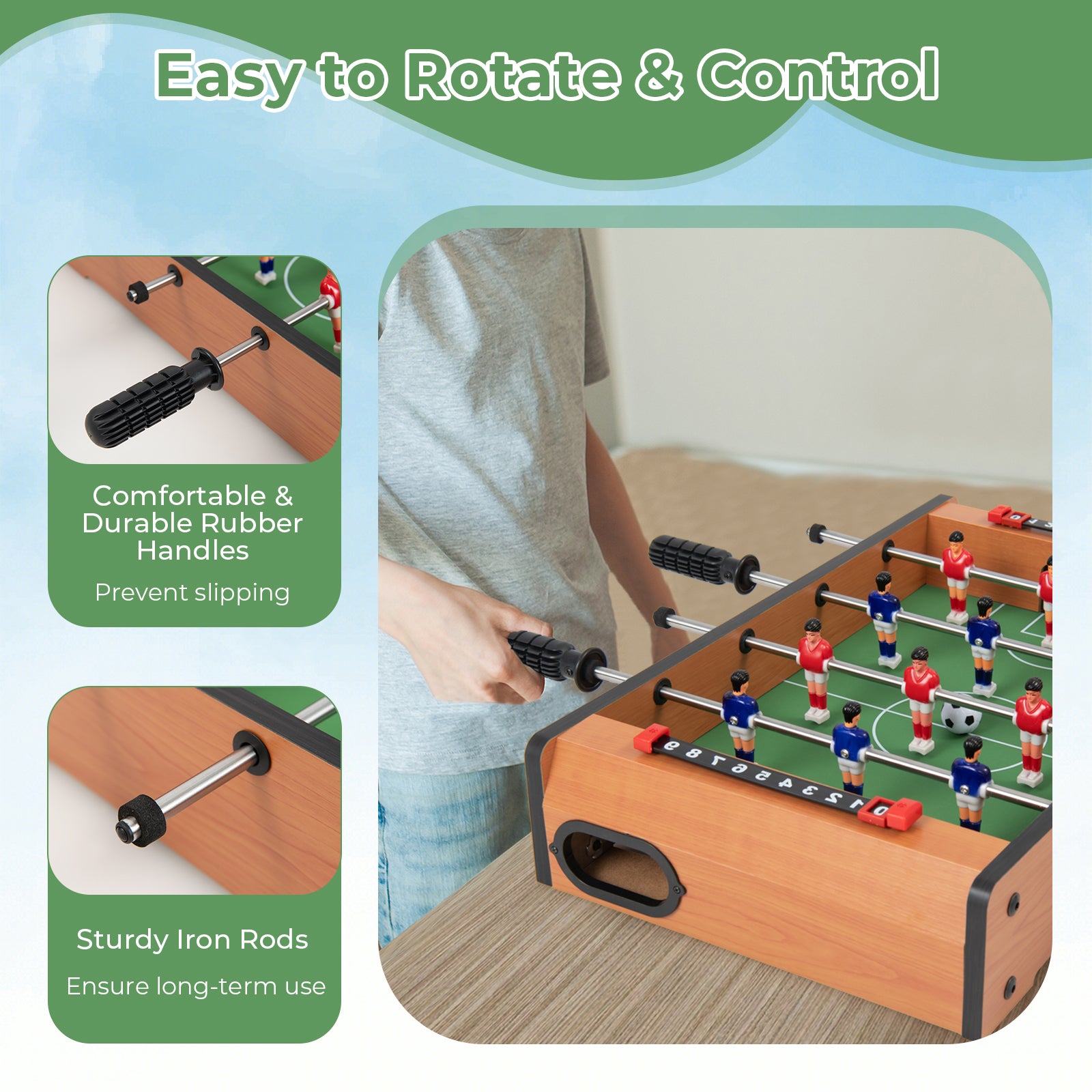 20 Inch Indoor Competition Game Soccer TableÂ 