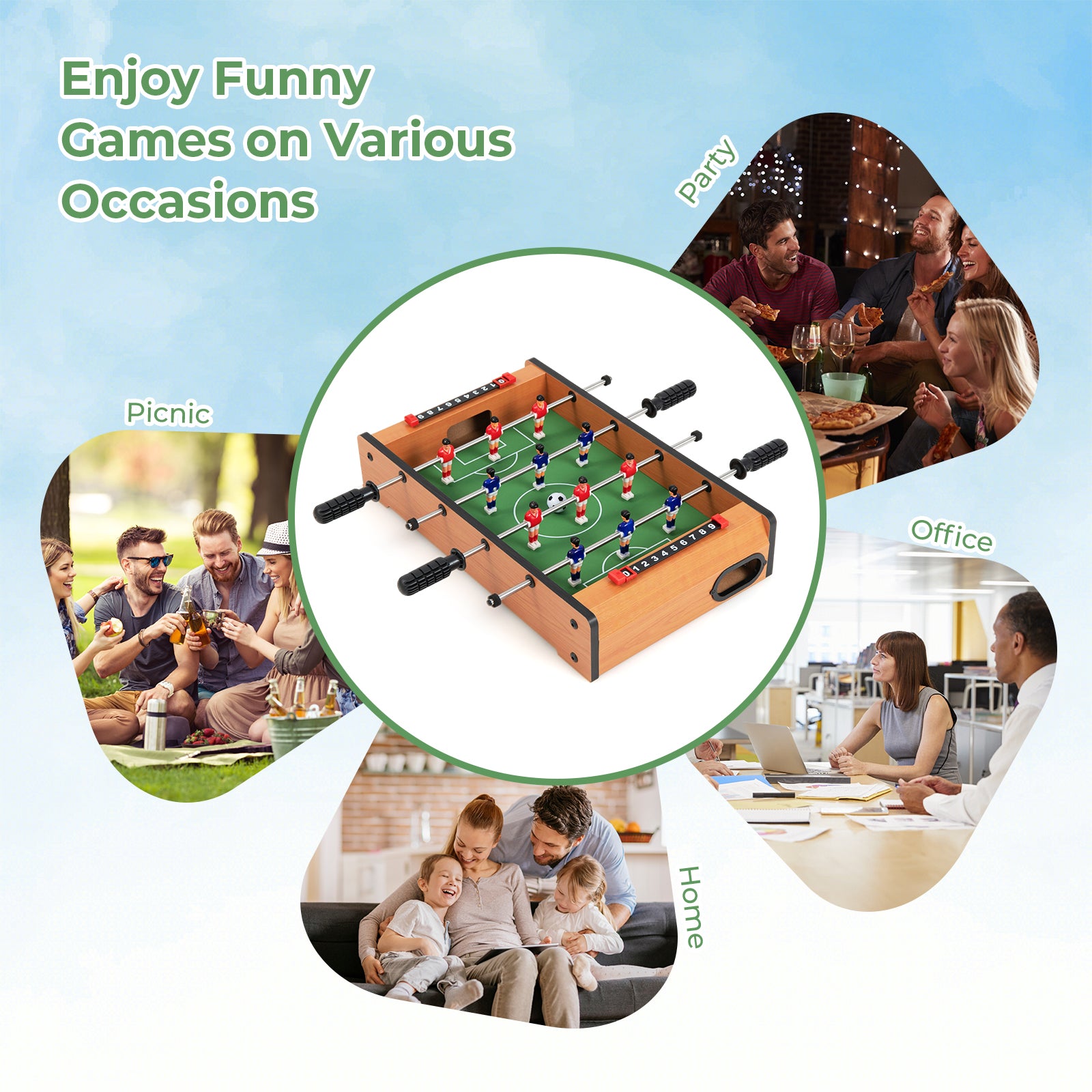 20 Inch Indoor Competition Game Soccer TableÂ 