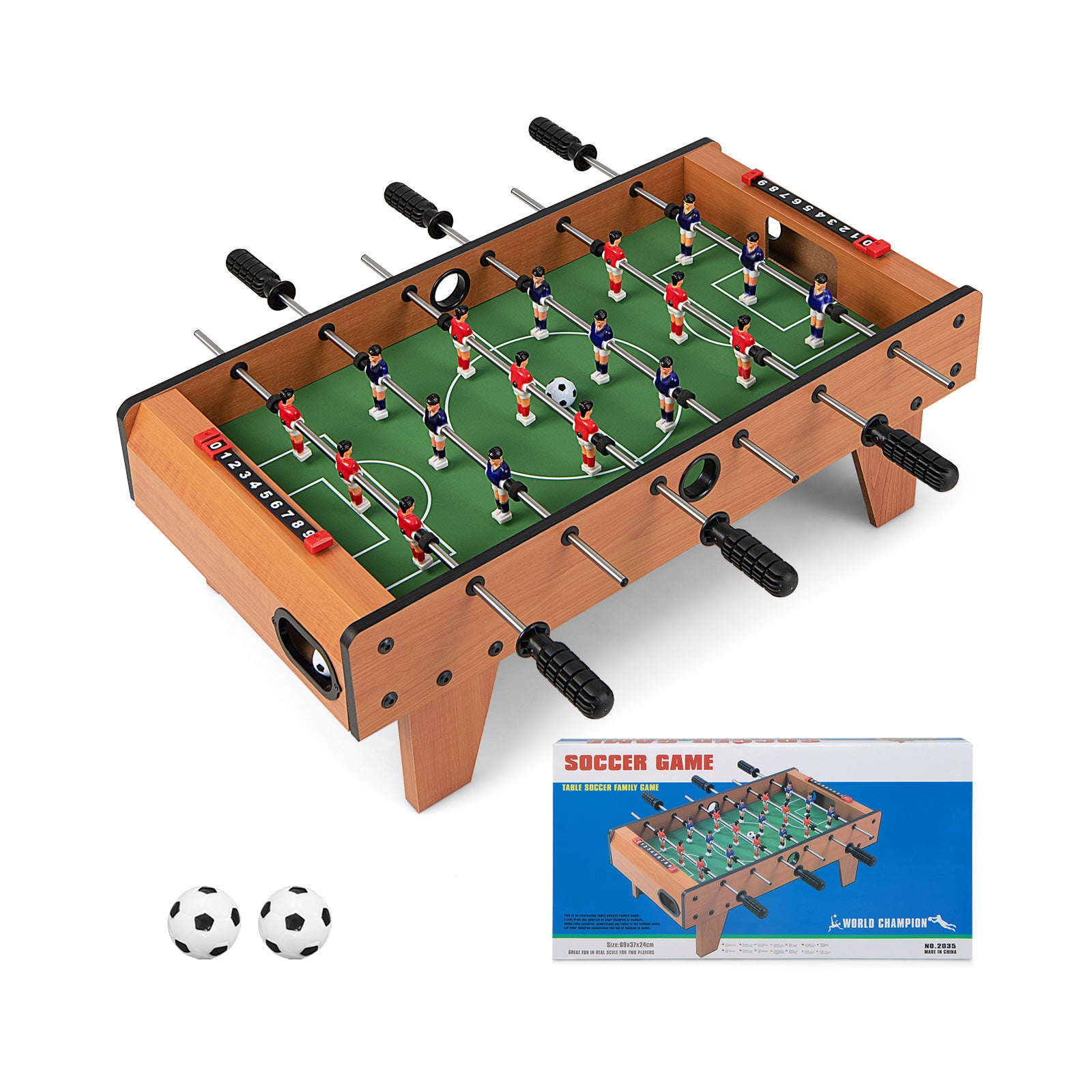 27 Inch Indoor Competition Game Foosball Table with LegsÂ 