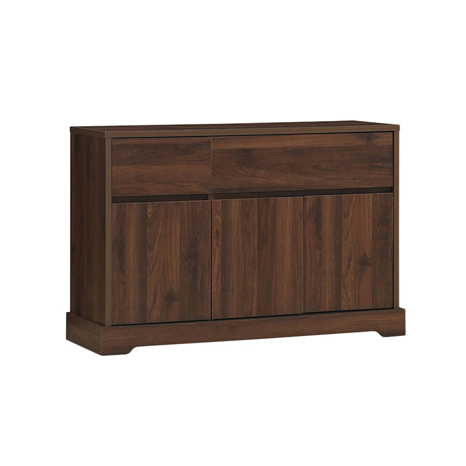 Storage Buffet Sideboard with 2 Drawers and 2 Cabinets