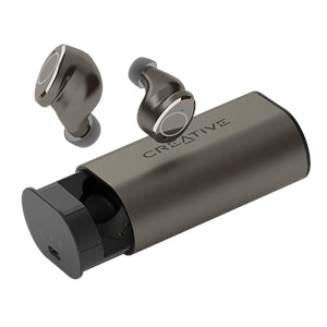 Creative Outlier Pro True Wireless Sweatproof In-ear Headphones with Hybrid ANC 