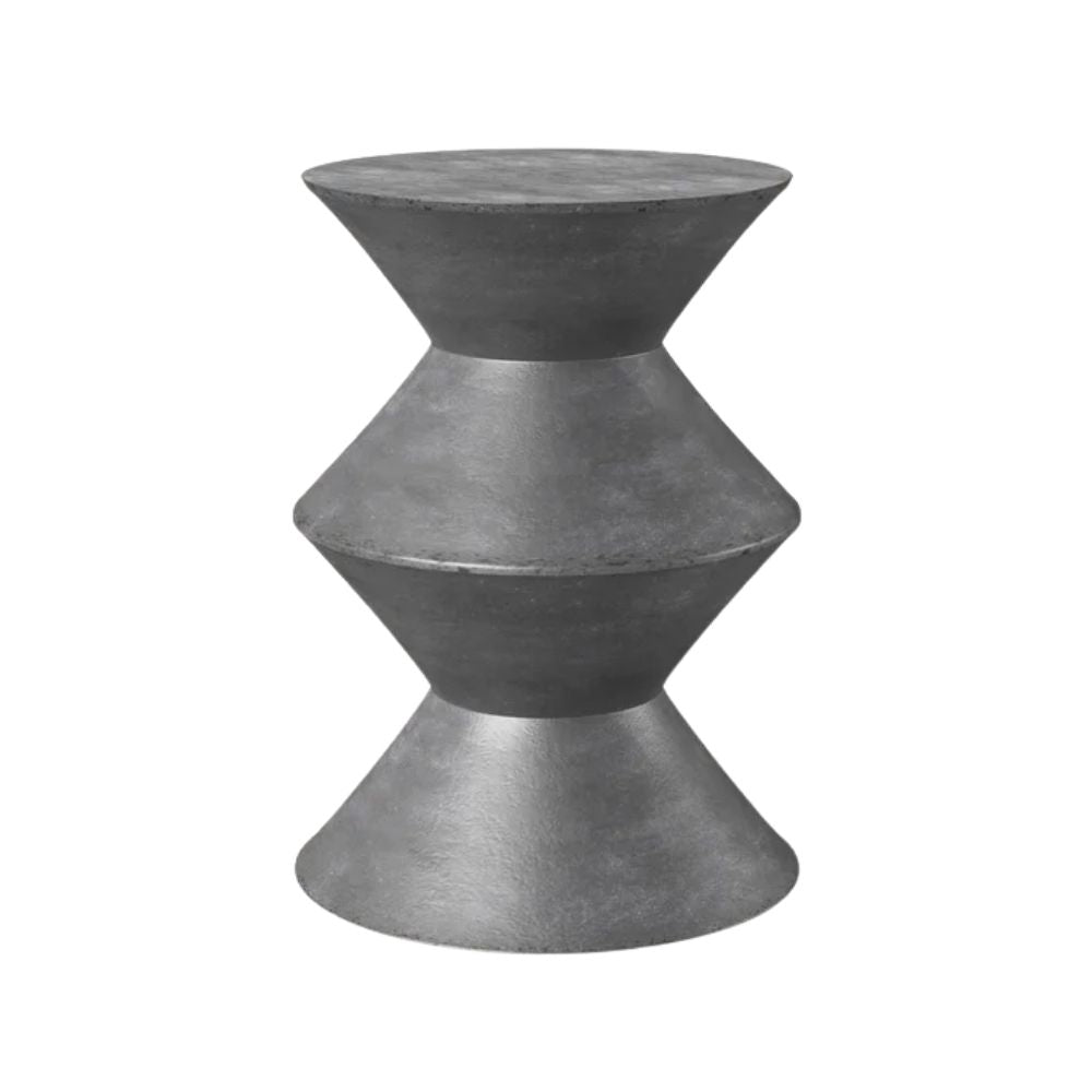 Charlie Concrete Terrazzo Mid-Century End Table 