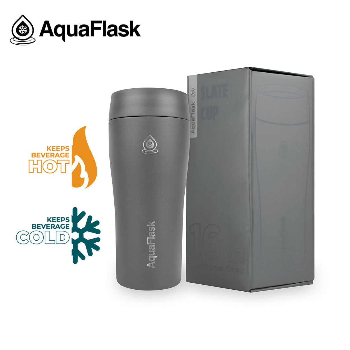 AquaFlask Slate Cup 473mL (16oz) 