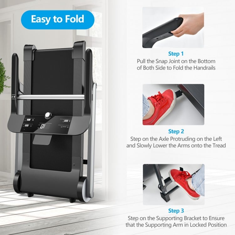 Italian Designed Folding Treadmill for Home