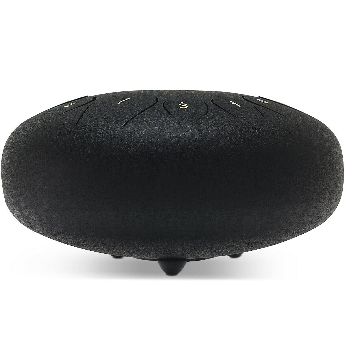 Steel Tongue Handpan Drum 13 Notes 12”-Black