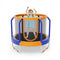 Mini Trampoline with Enclosure and Heavy-duty Metal Frame