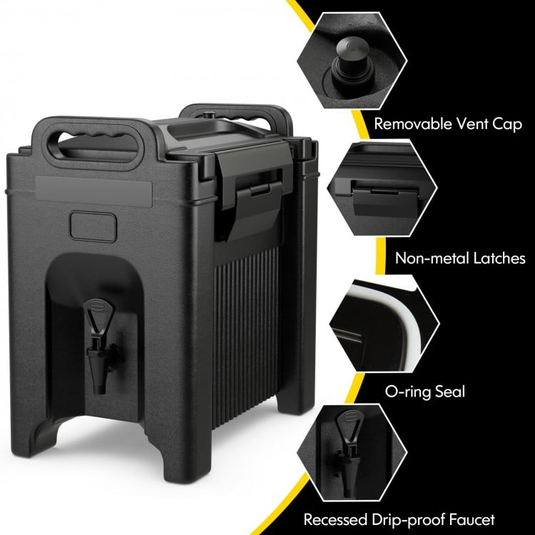 2.5 Gallon Insulated Beverage Server Dispenser