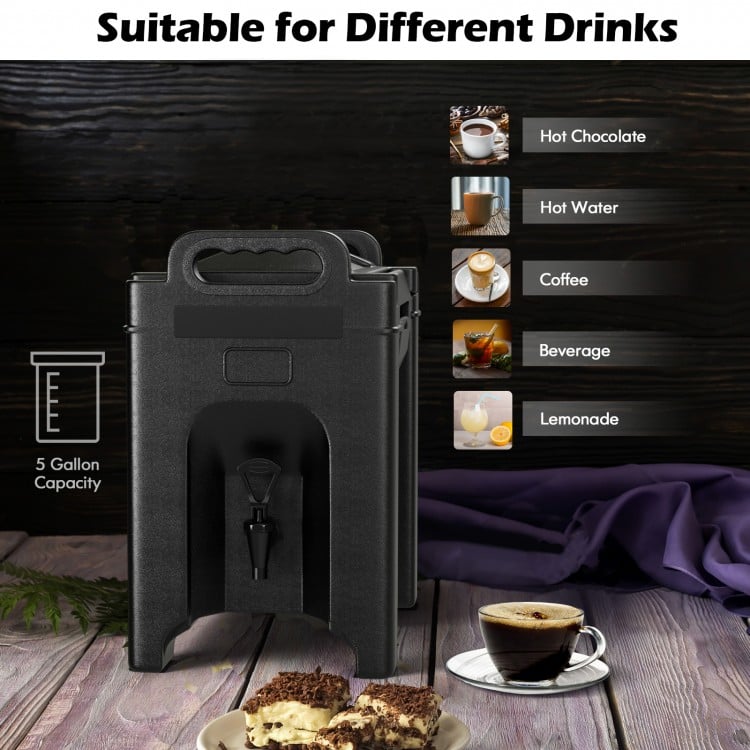 2.5 Gallon Insulated Beverage Server Dispenser
