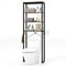 4-Tier Adjustable Bathroom Metal Storage Rack