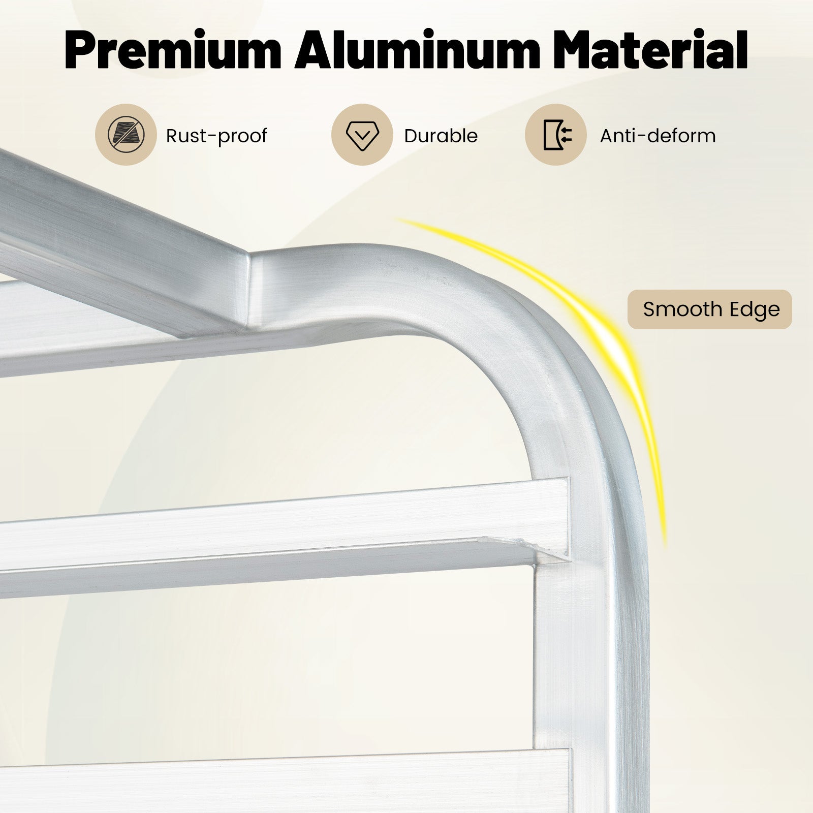 26 x 20 x 70 Inch 20 Sheet Aluminum Pan Rolling Bakery RackÂ 