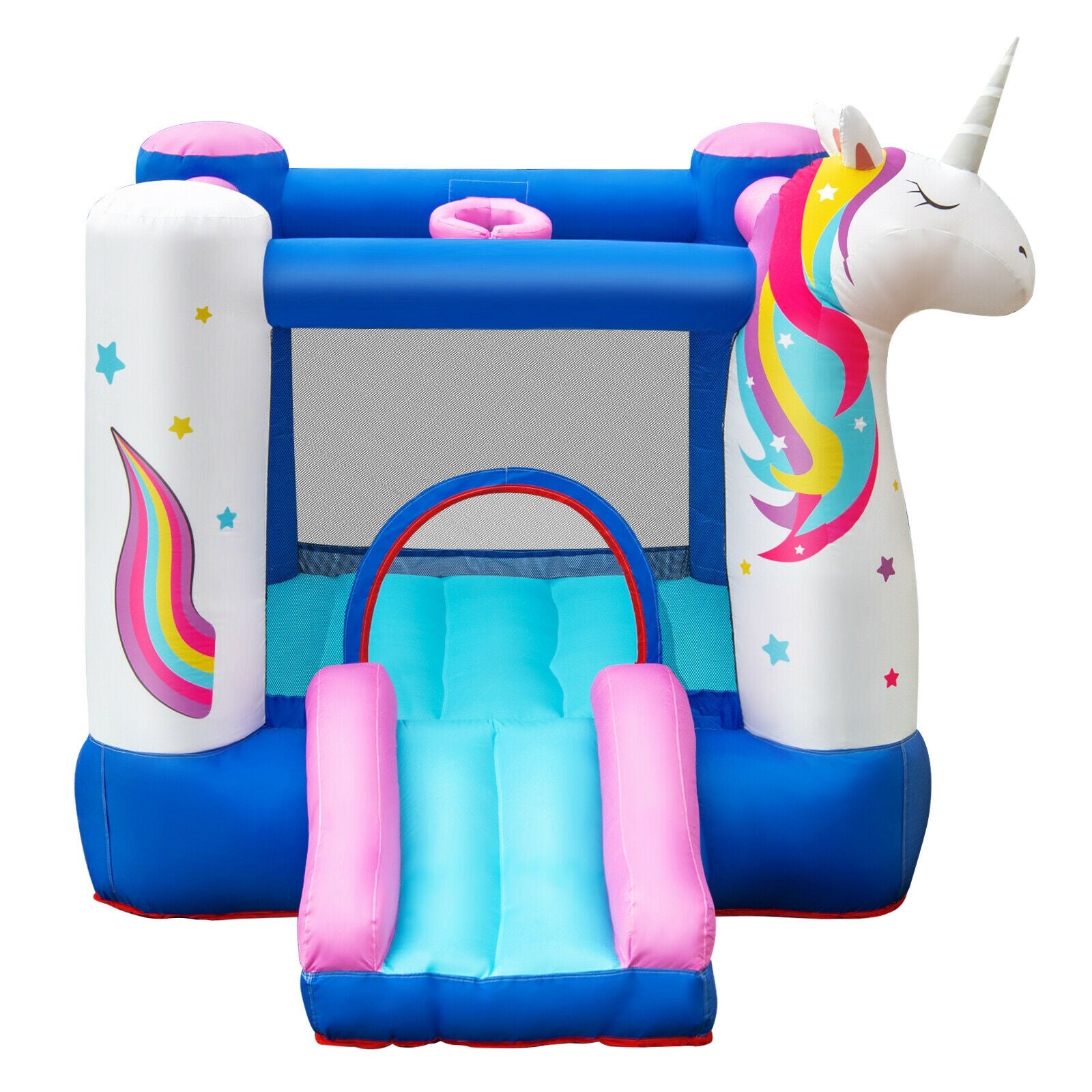 Kids Inflatable Bounce House with 380W Blower