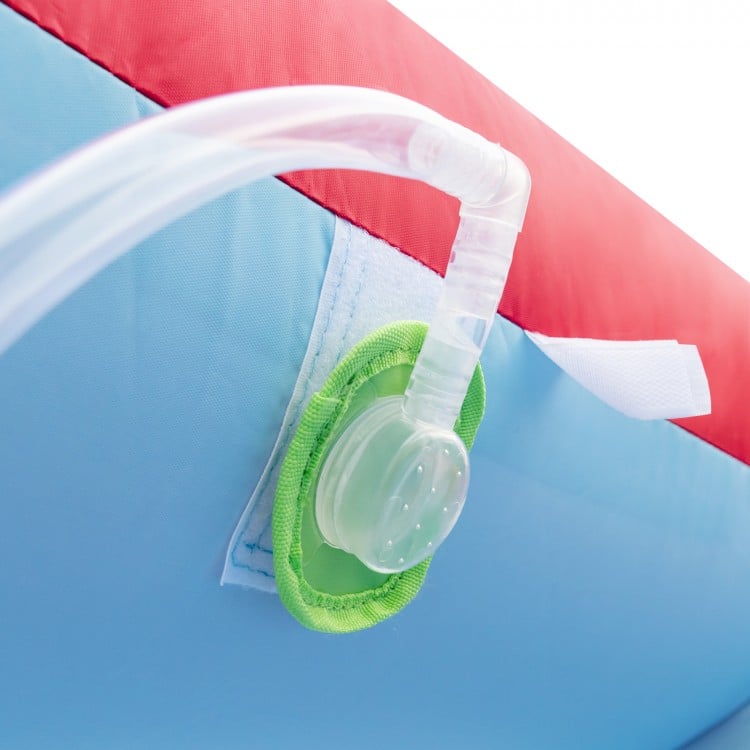 Inflatable Bounce House with 2 Water Slides and 3 Water Cannons with 950W Blower