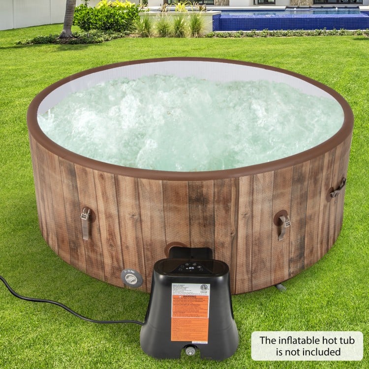 1350W Electric Heater Pump with Touch Panel and LED Display