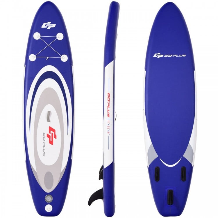 10/11 Feet Inflatable Stand Up Paddle Surfboard with Bag for Adults with All Skill Levels