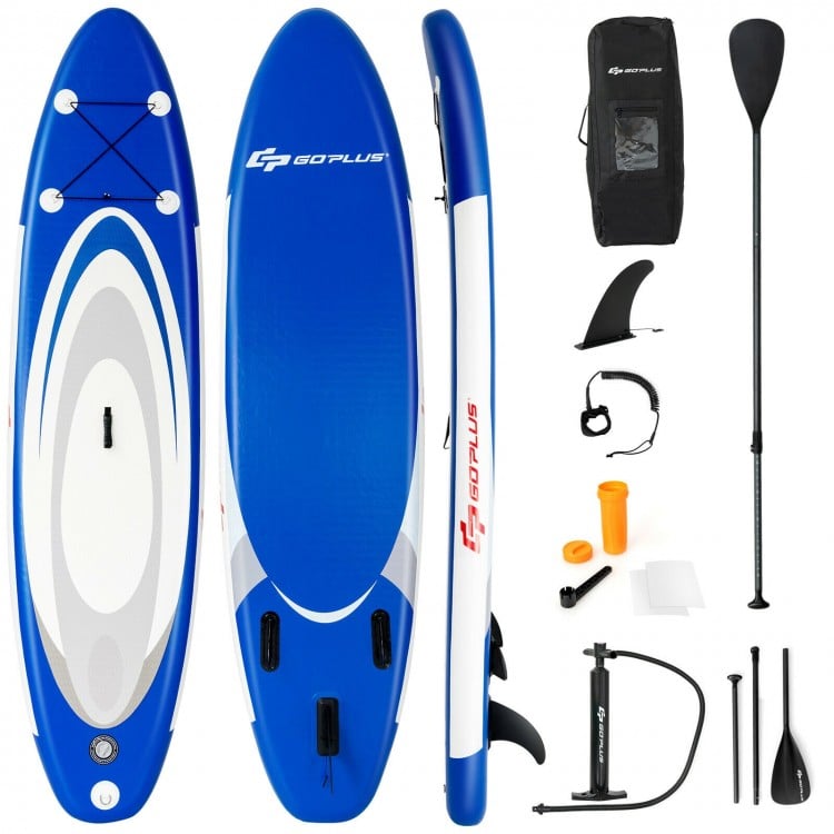 10/11 Feet Inflatable Stand Up Paddle Surfboard with Bag for Adults with All Skill Levels