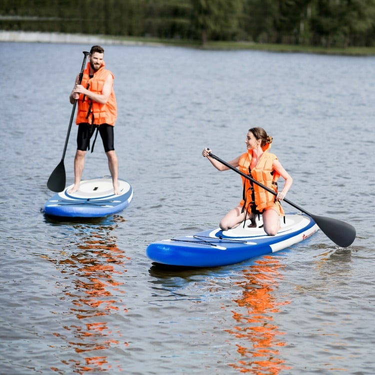 10/11 Feet Inflatable Stand Up Paddle Surfboard with Bag for Adults with All Skill Levels