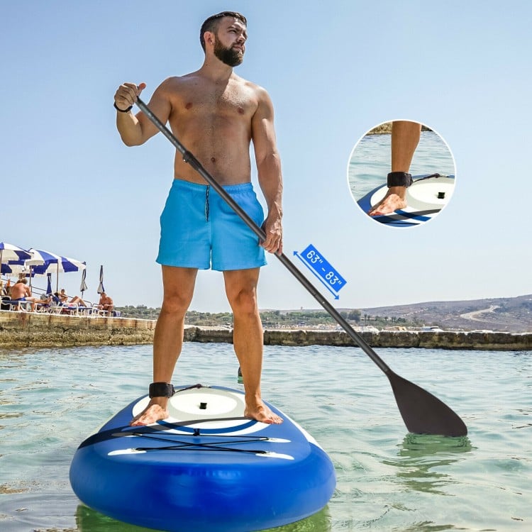 10/11 Feet Inflatable Stand Up Paddle Surfboard with Bag for Adults with All Skill Levels