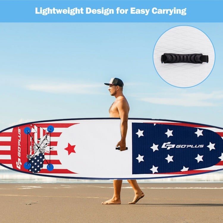11 Feet Inflatable Stand Up Paddle Board Backpack Sport