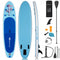 10 Feet Inflatable Stand Up Paddle Board with Adjustable Paddle Pump