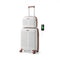2-Piece Carry-On Luggage Set with Cosmetic Case – 20” Suitcase + 14” Beauty Case