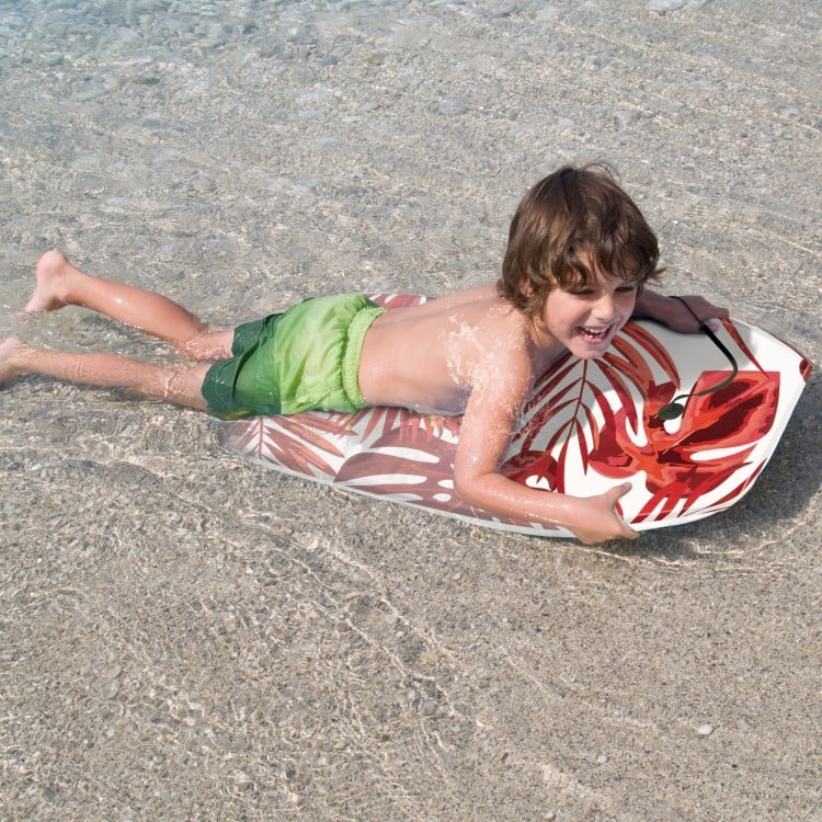 37/41 Inch Lightweight Surfboard With Fin EPS Core for Kids and Adults