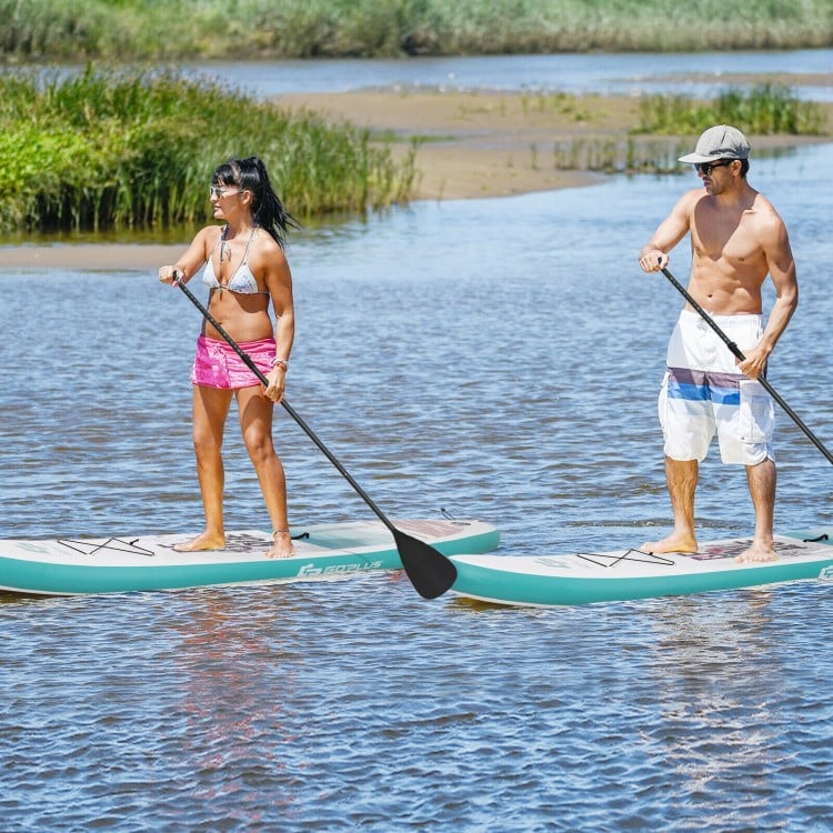 Inflatable Stand Up Paddle Board Surfboard with Aluminum Paddle Pump