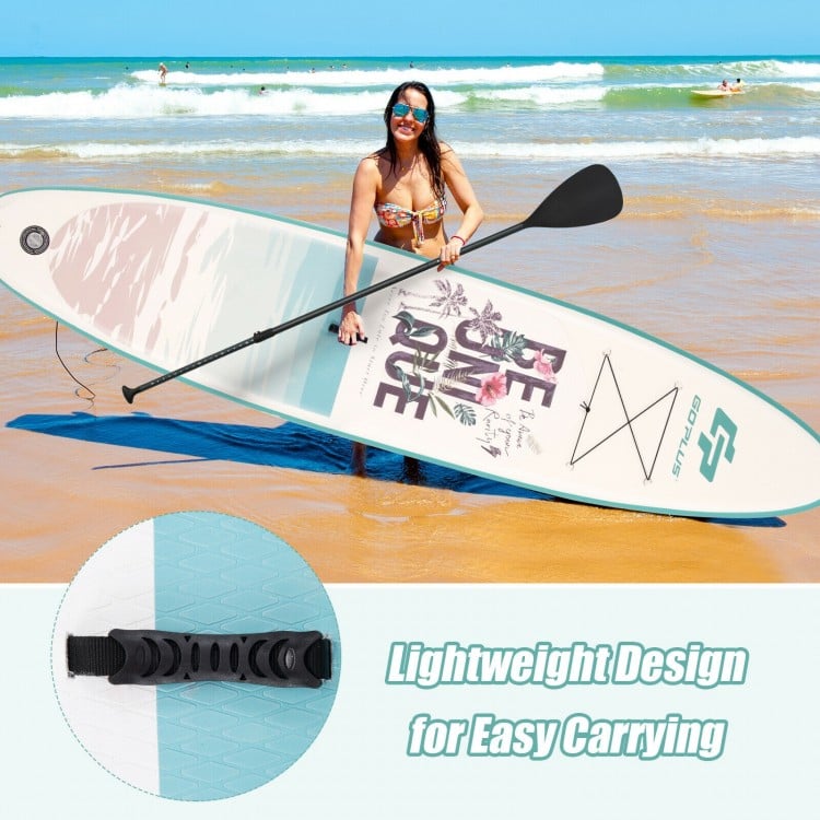 Inflatable Stand Up Paddle Board Surfboard with Aluminum Paddle Pump